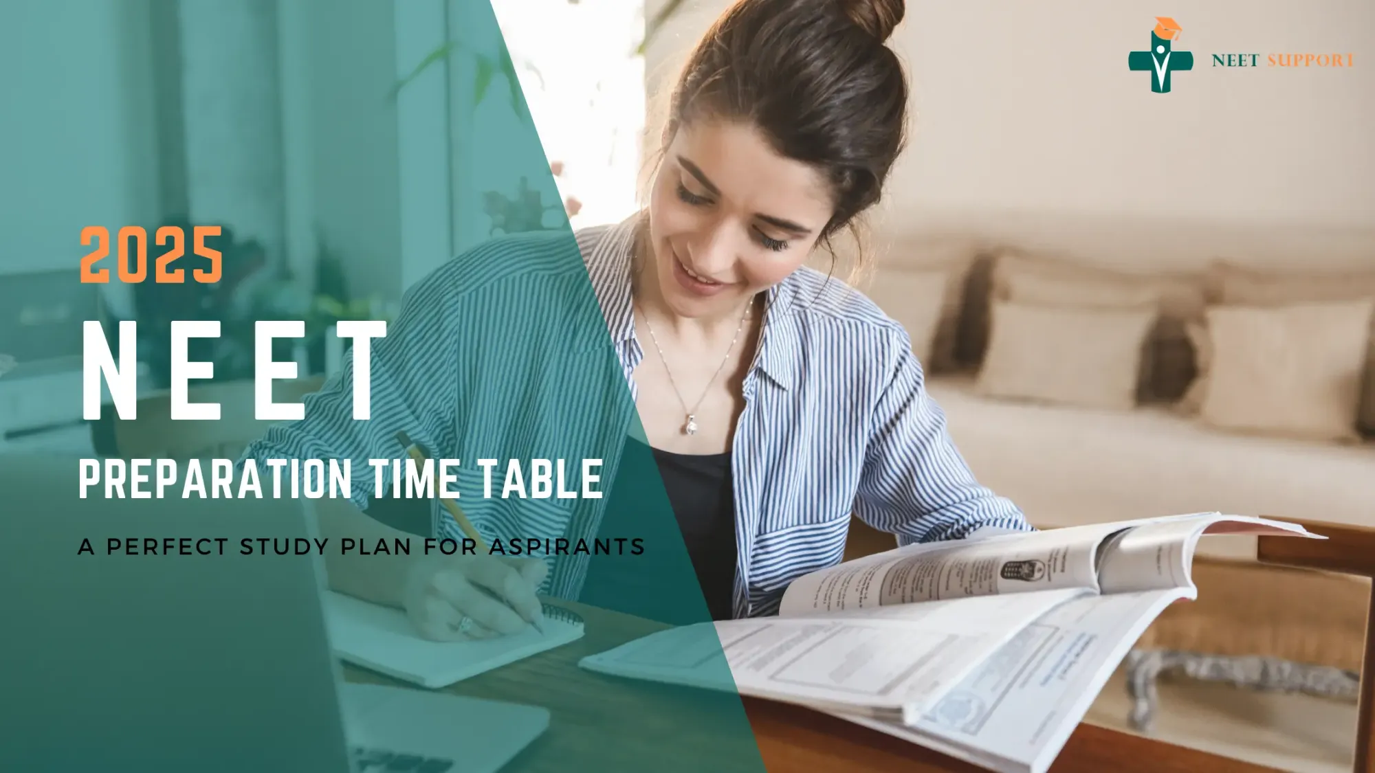 Cover Image for NEET Preparation Time Table: A Perfect Study Plan for Aspirants.