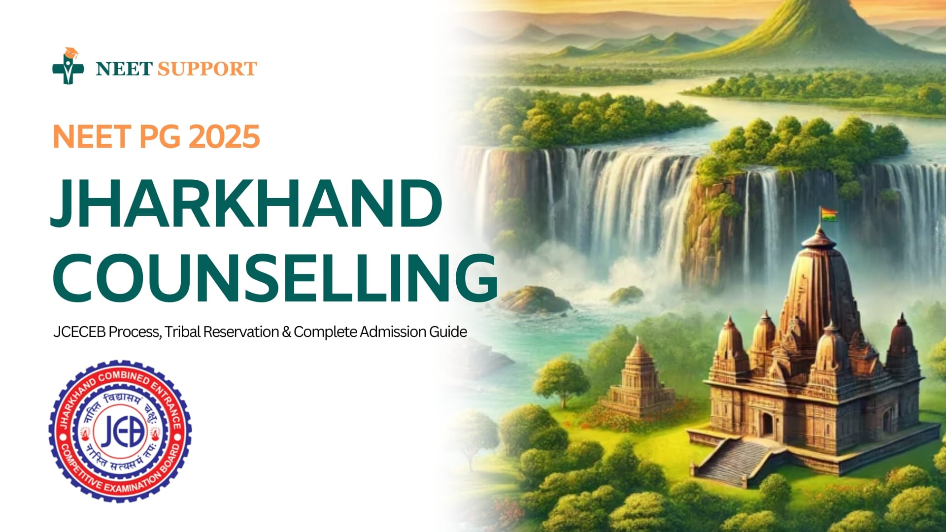 Jharkhand NEET PG 2025: JCECEB Process & Tribal Reservation
