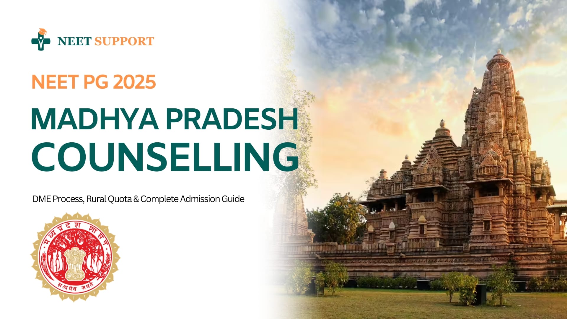 Madhya Pradesh NEET PG Counselling 2025: DME Process, Rural Quota & Complete Admission Guide