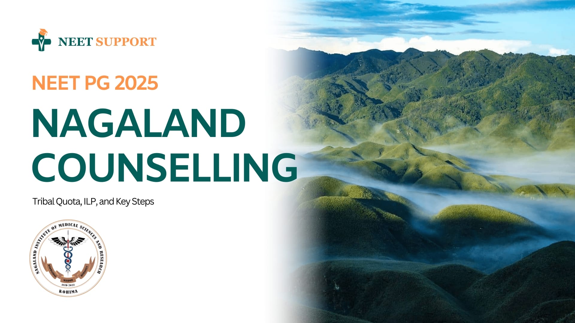 Nagaland NEET PG Counselling 2025: Tribal Quota, ILP, and Key Steps
