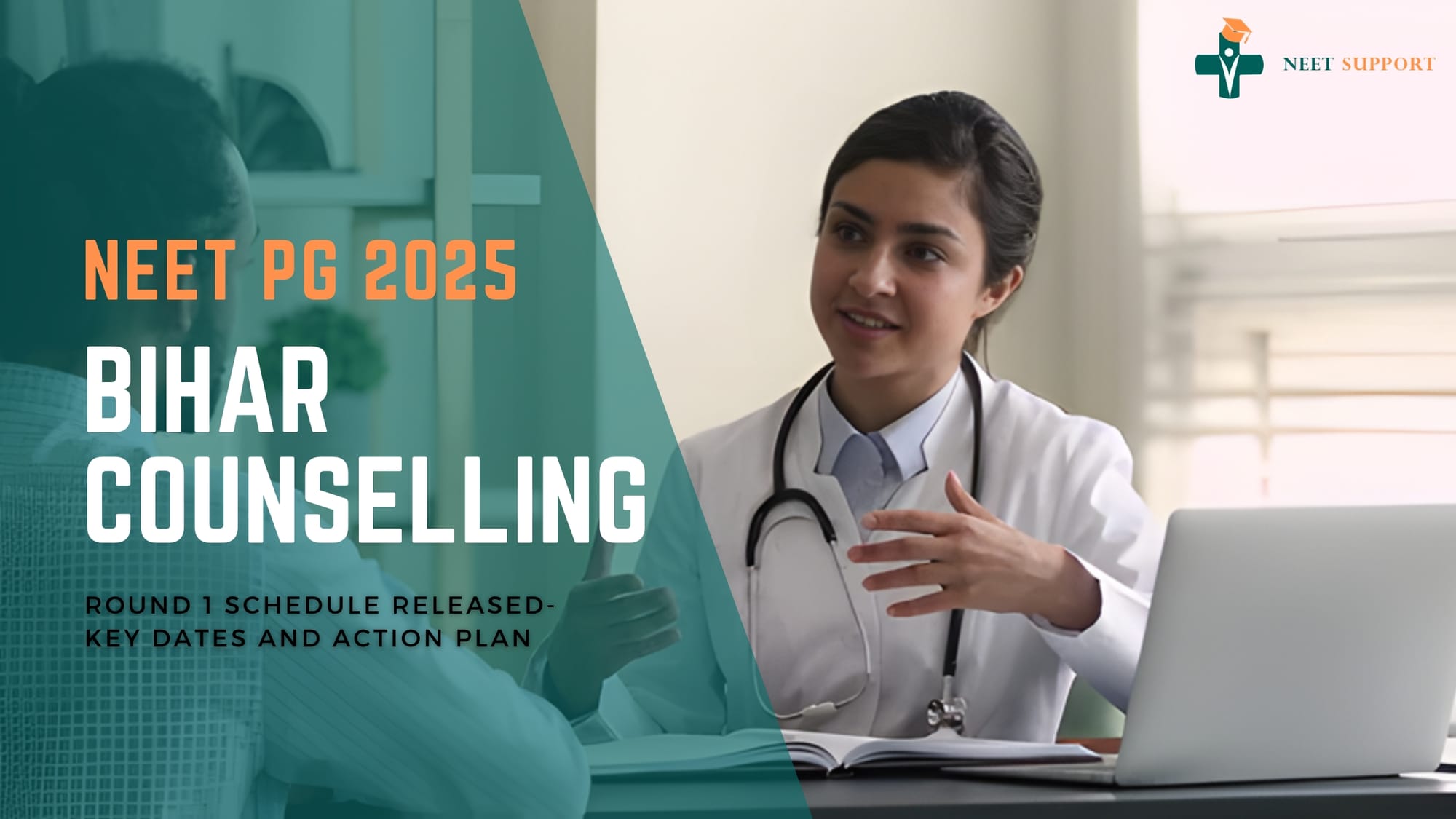 Cover Image for Bihar NEET PG 2025 Counselling: Round 1 Schedule Out – Key Dates & Plan
