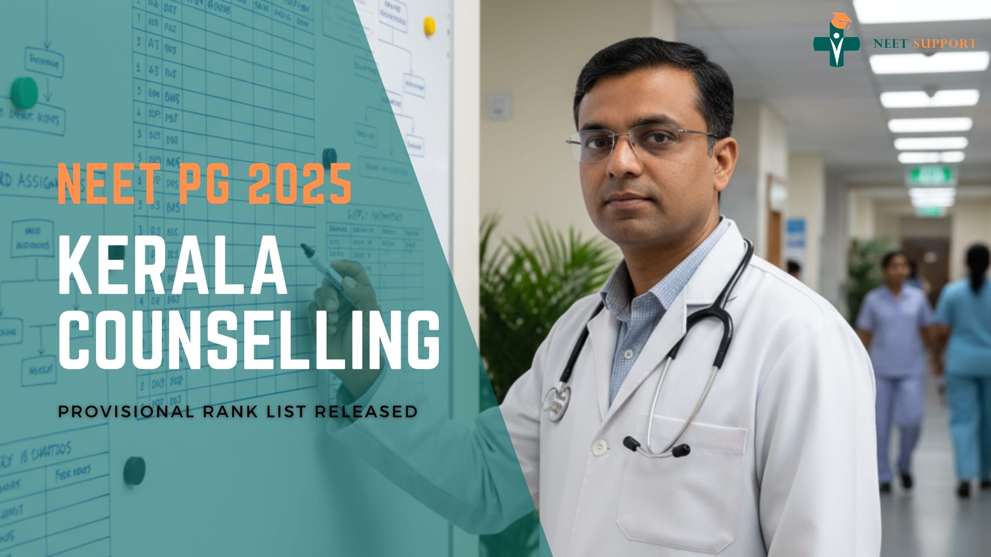 Cover Image for Kerala NEET PG 2025: Provisional Rank List Released