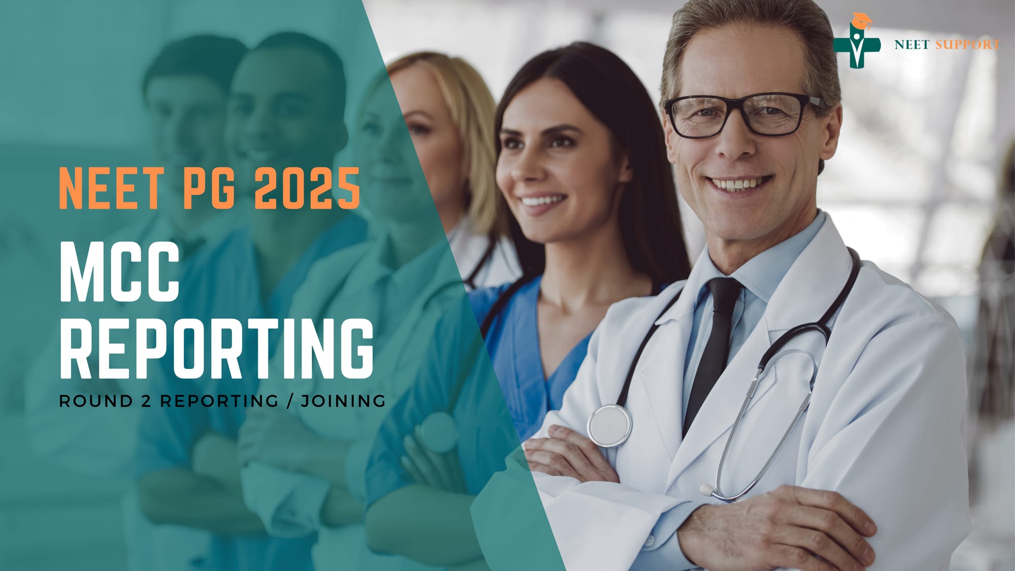 MCC NEET PG Round 2- Reporting/Joining