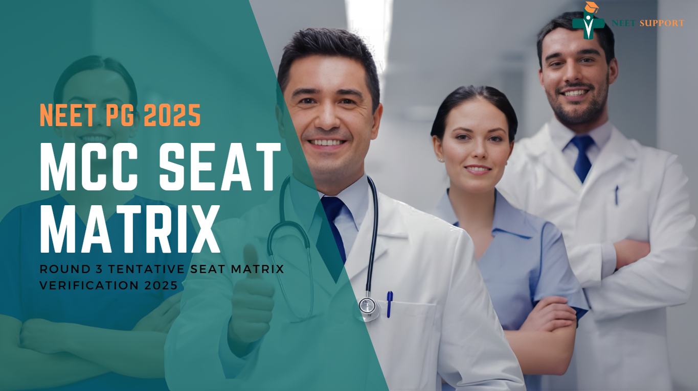 Cover Image for MCC NEET PG Round 3- Tentative Seat Matrix by Participating Institutes 2025