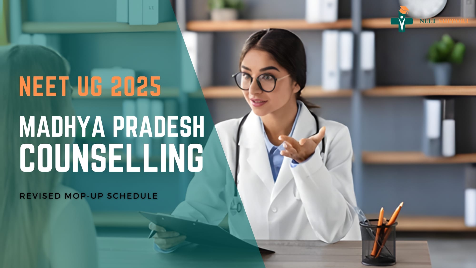 Cover Image for MP NEET UG 2025 Update: Revised Mop-Up Schedule