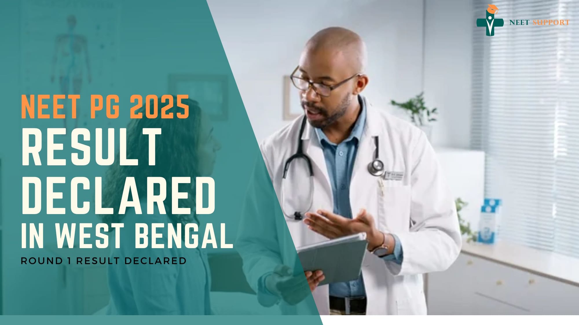 Cover Image for West Bengal NEET PG 2025: Round-1 Result Released — Your PG Seat Is Here!