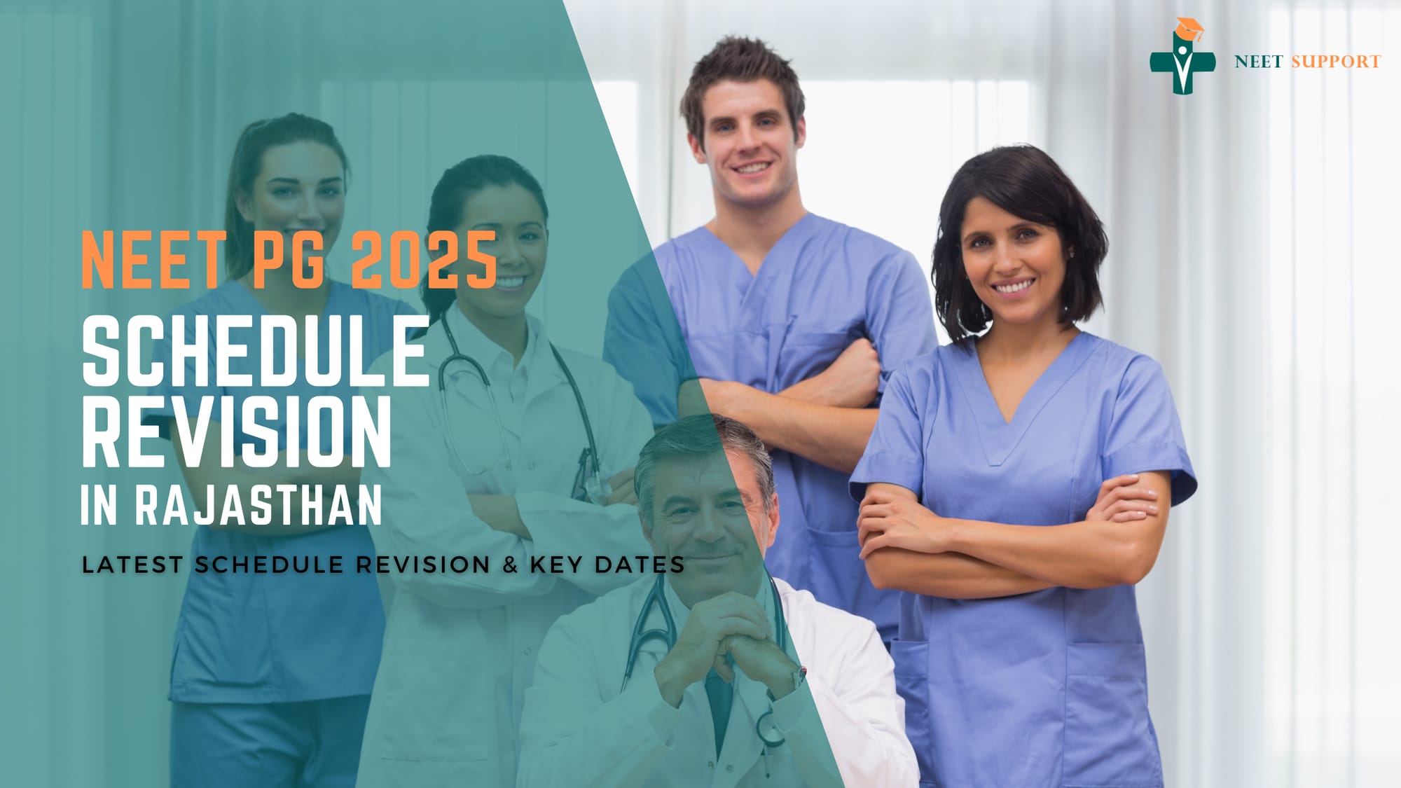 Cover Image for Rajasthan NEET PG 2025 – Latest Schedule Revision & Key Dates