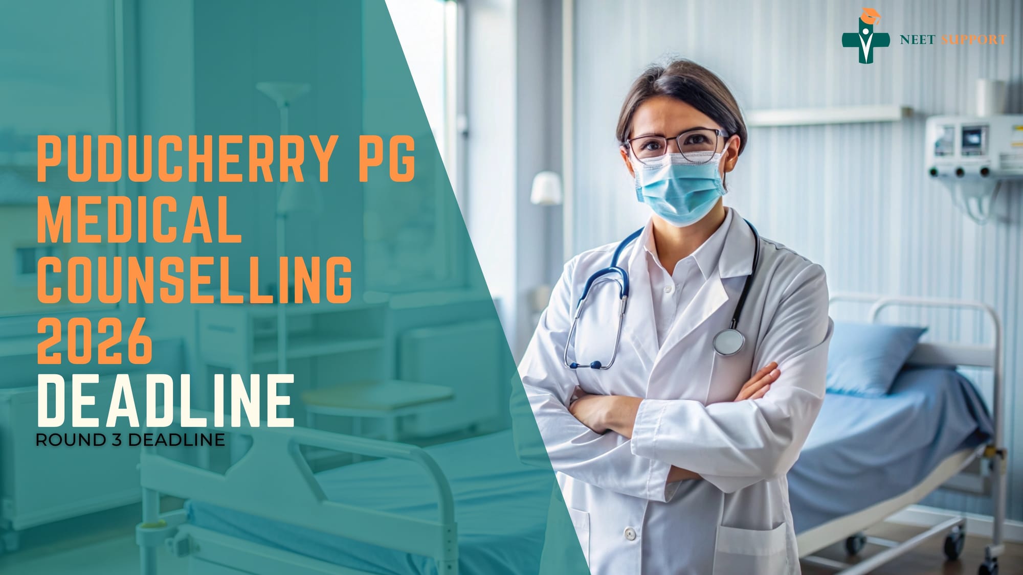 Puducherry PG Medical Counselling 2026 Round 3 Deadline