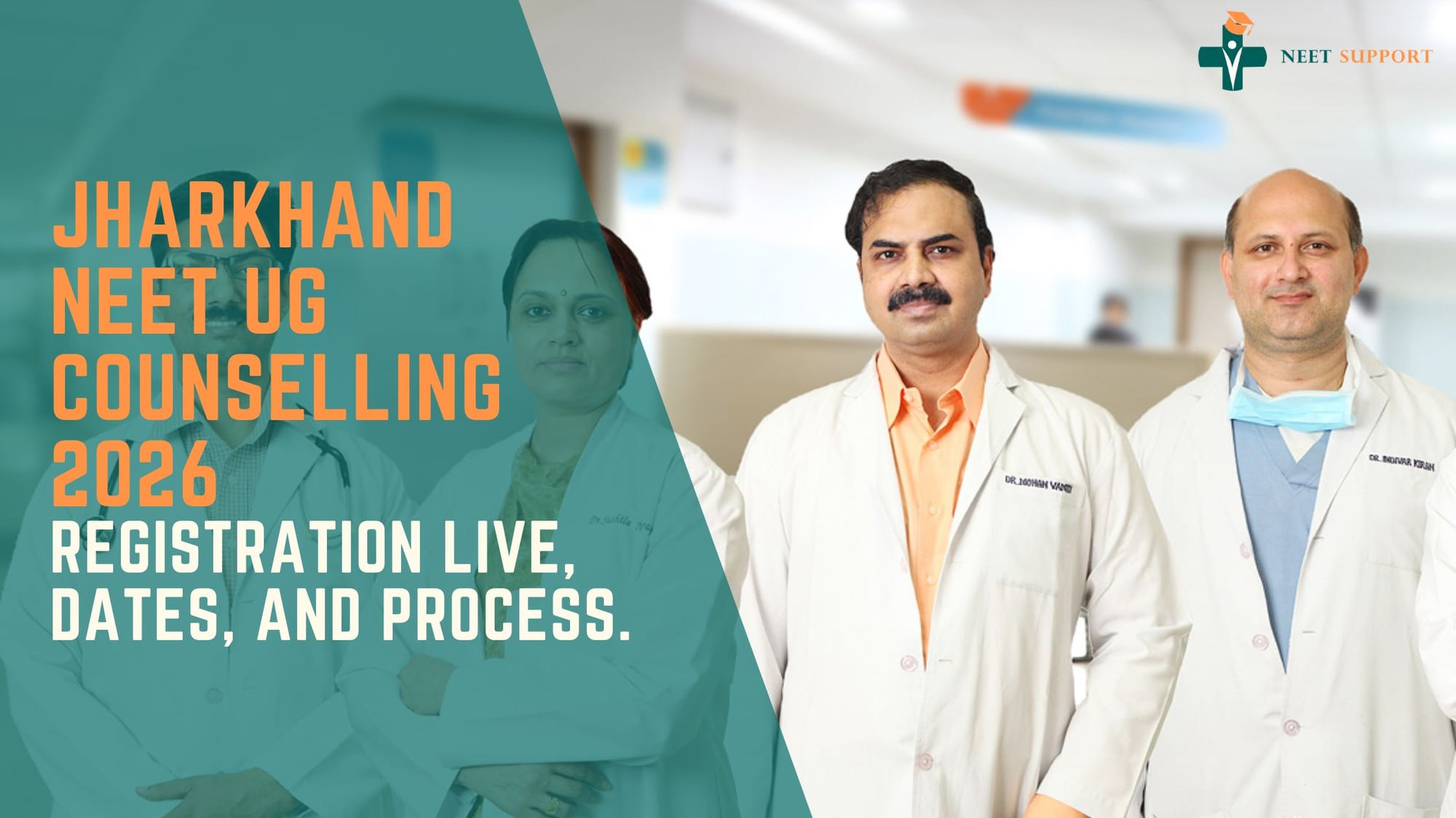 Cover Image for Jharkhand NEET UG Counselling 2026 - Registration Live, Dates, and Process