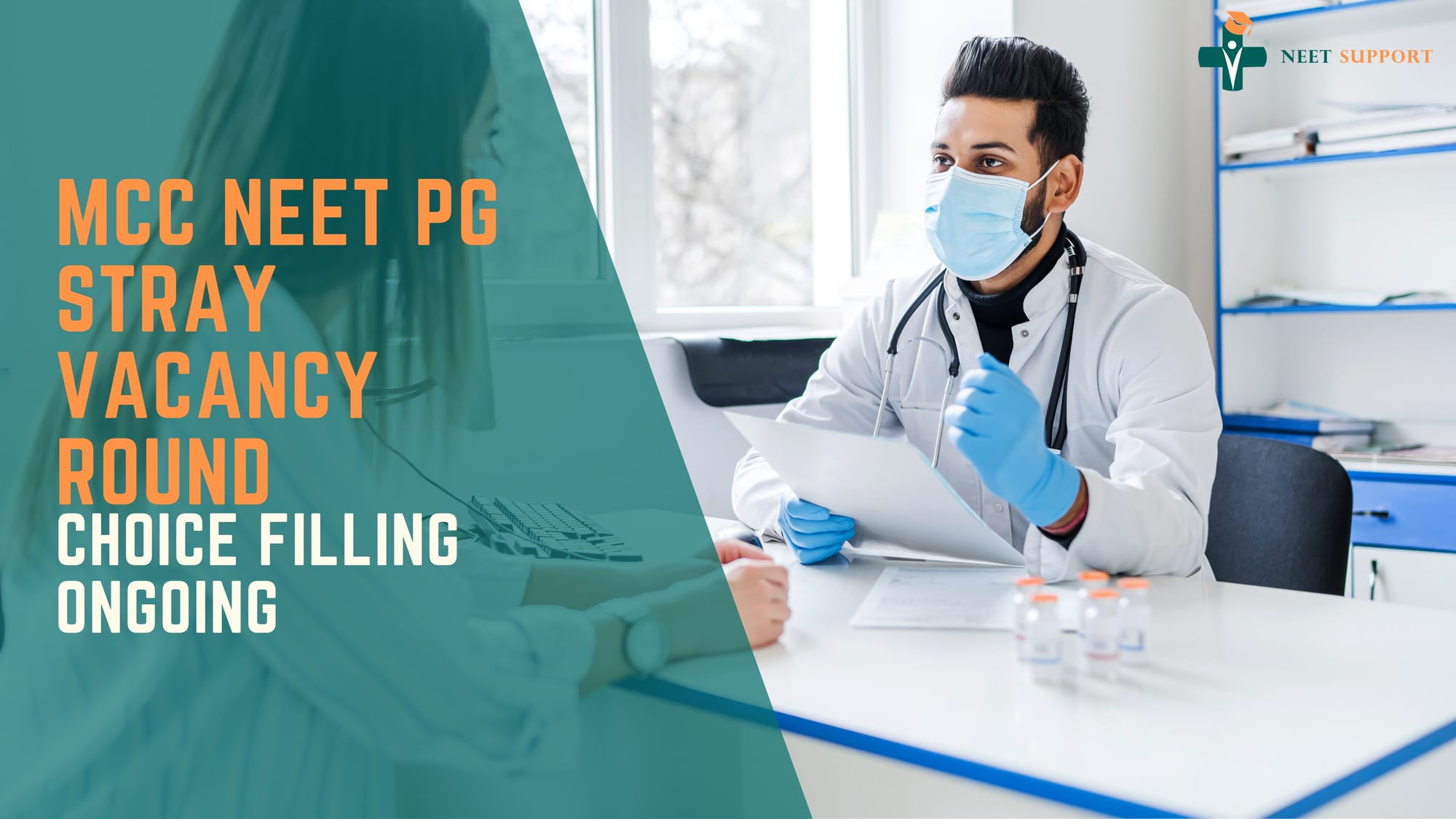 Cover Image for MCC NEET PG Stray Vacancy Round – Choice Filling Ongoing