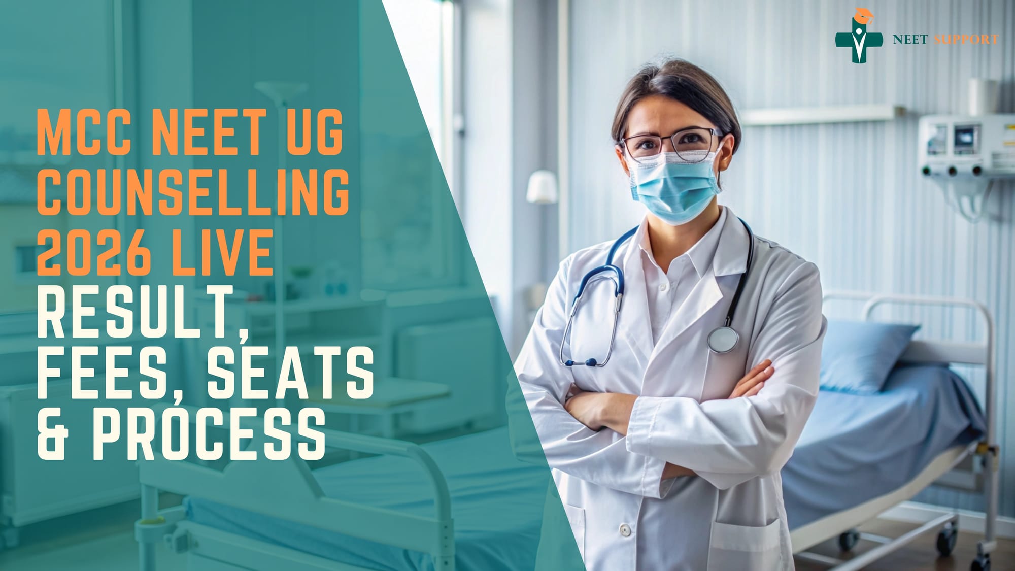 Cover Image for MCC NEET UG Counselling 2026 Live – Result, Fees, Seats & Process