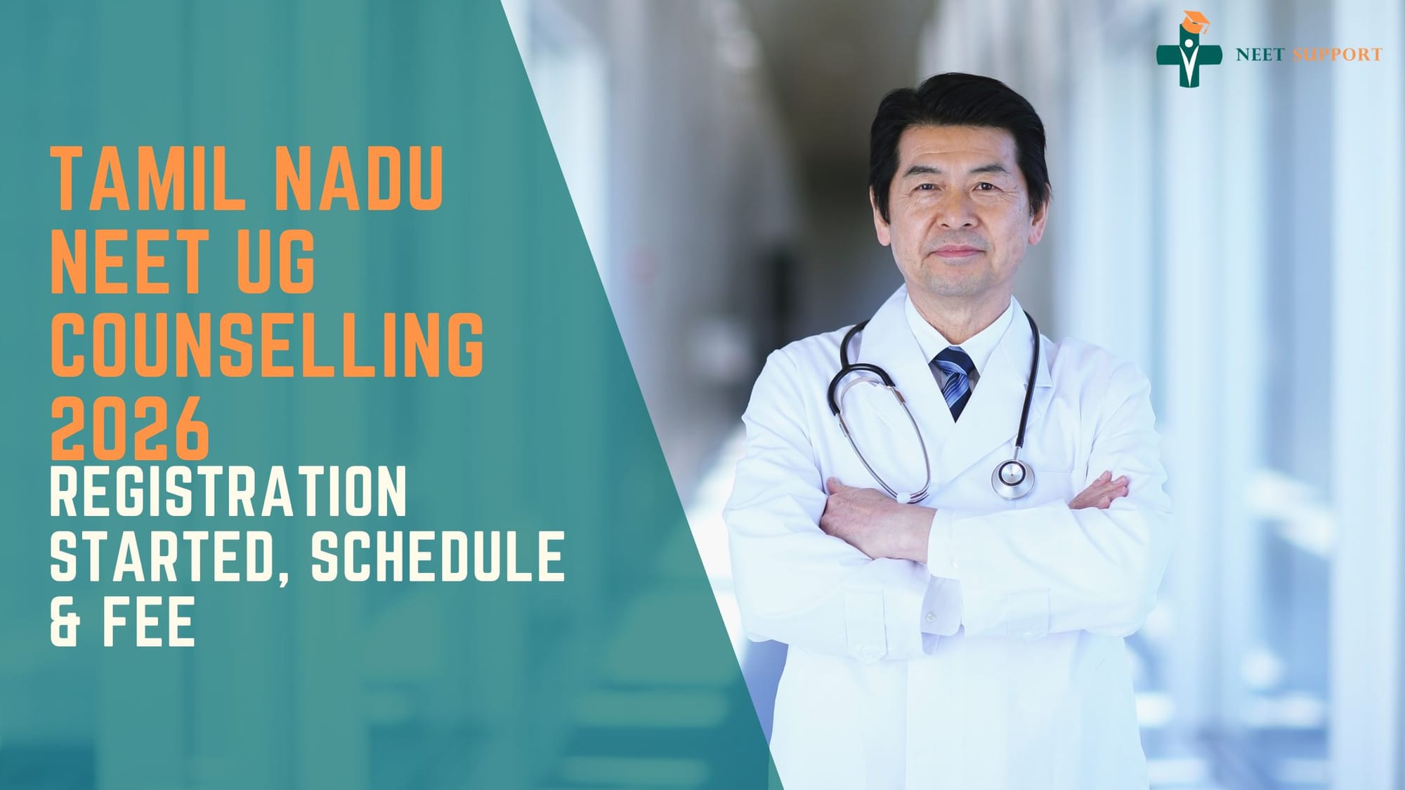 Cover Image for Tamil Nadu NEET UG Counselling 2026 Registration Started, Schedule & Fee