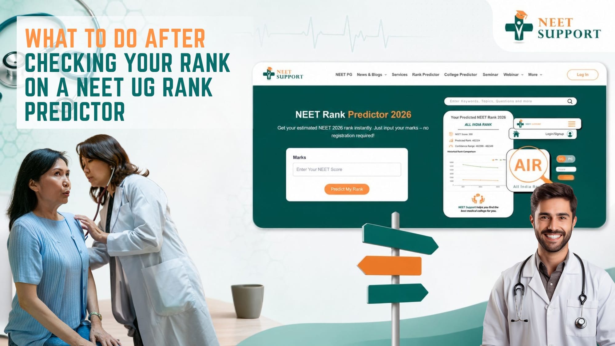 What To Do After Checking Your Rank On A NEET-UG Rank Predictor