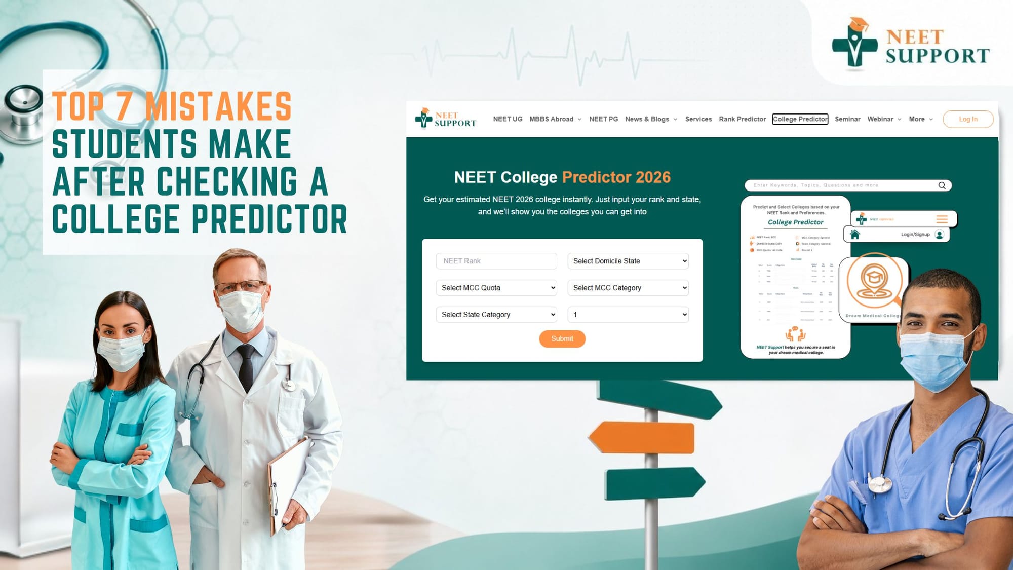 Top 7 Mistakes Students Make After Checking A College Predictor