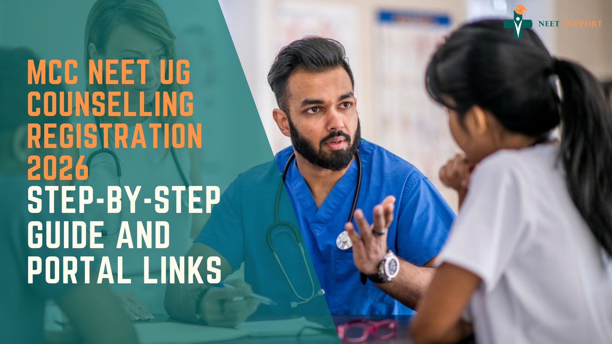 Cover Image for MCC NEET UG Counselling Registration 2026: Step-by-Step Guide and Portal Links