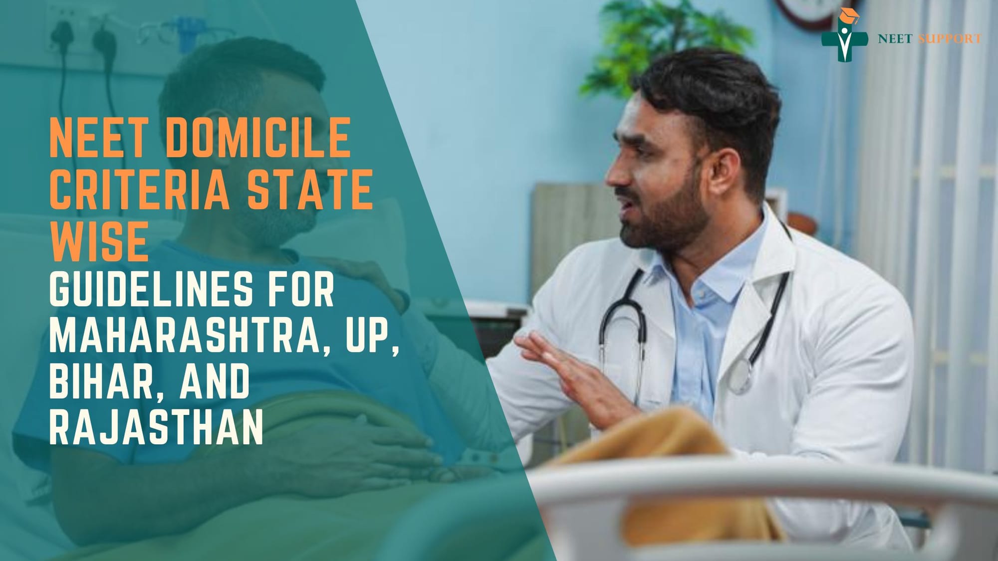Cover Image for NEET Domicile Criteria State-Wise: Guidelines for Maharashtra, UP, Bihar, and Rajasthan