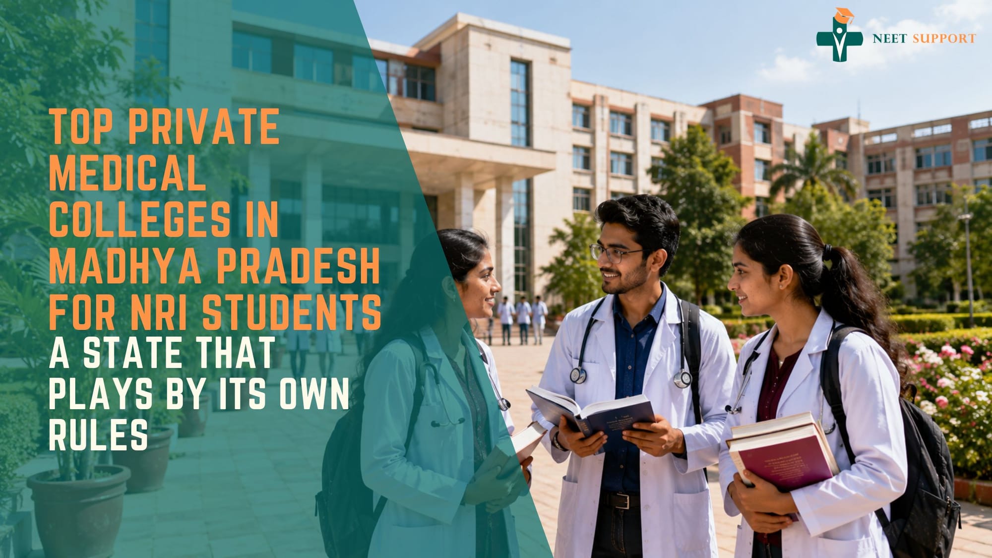 Cover Image for Top Private Medical Colleges In Madhya Pradesh For NRI Students: A State That Plays By Its Own Rules