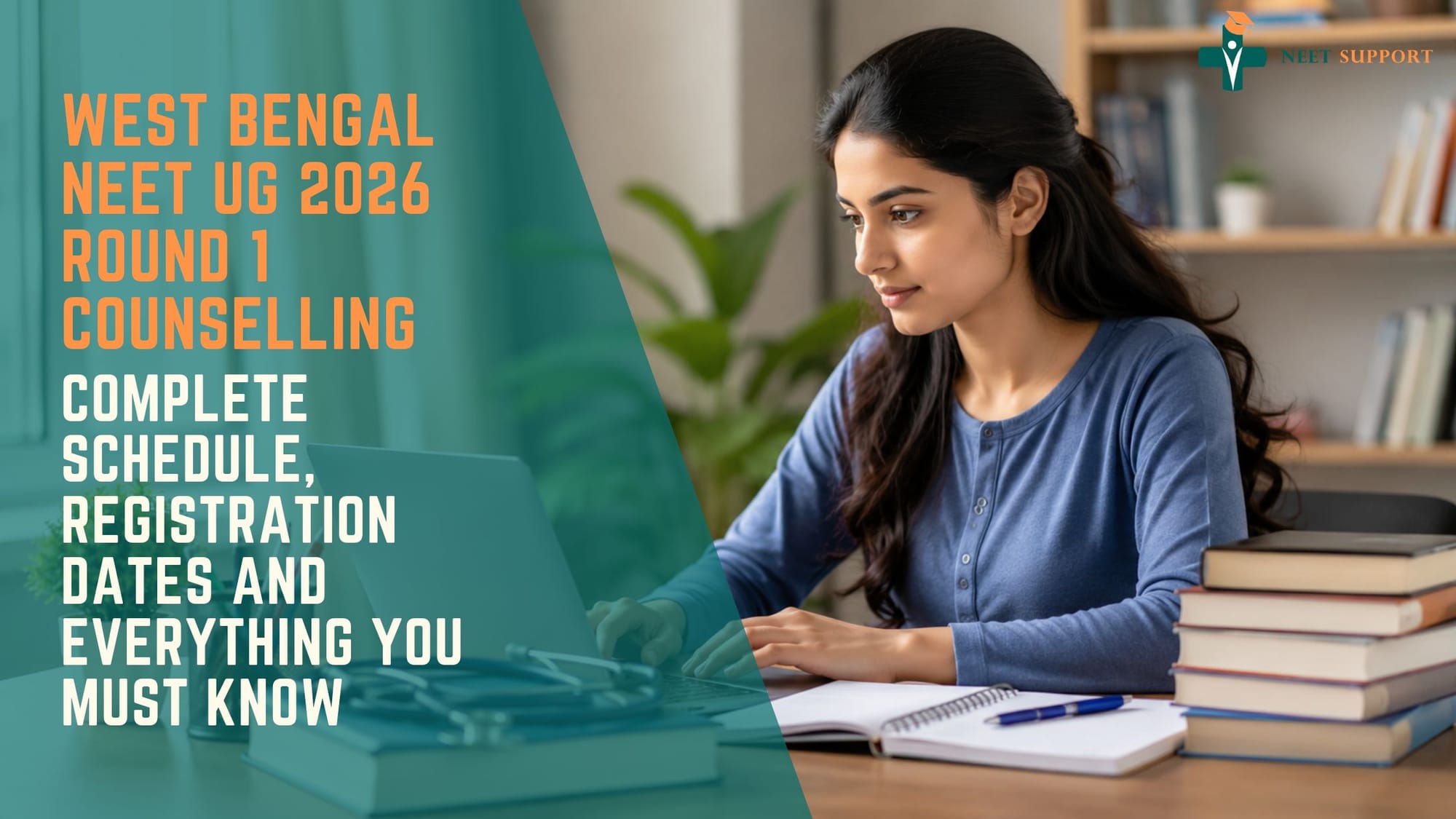 Cover Image for West Bengal NEET UG 2026 Round 1 Counselling: Complete Schedule, Registration Dates And Everything You Must Know