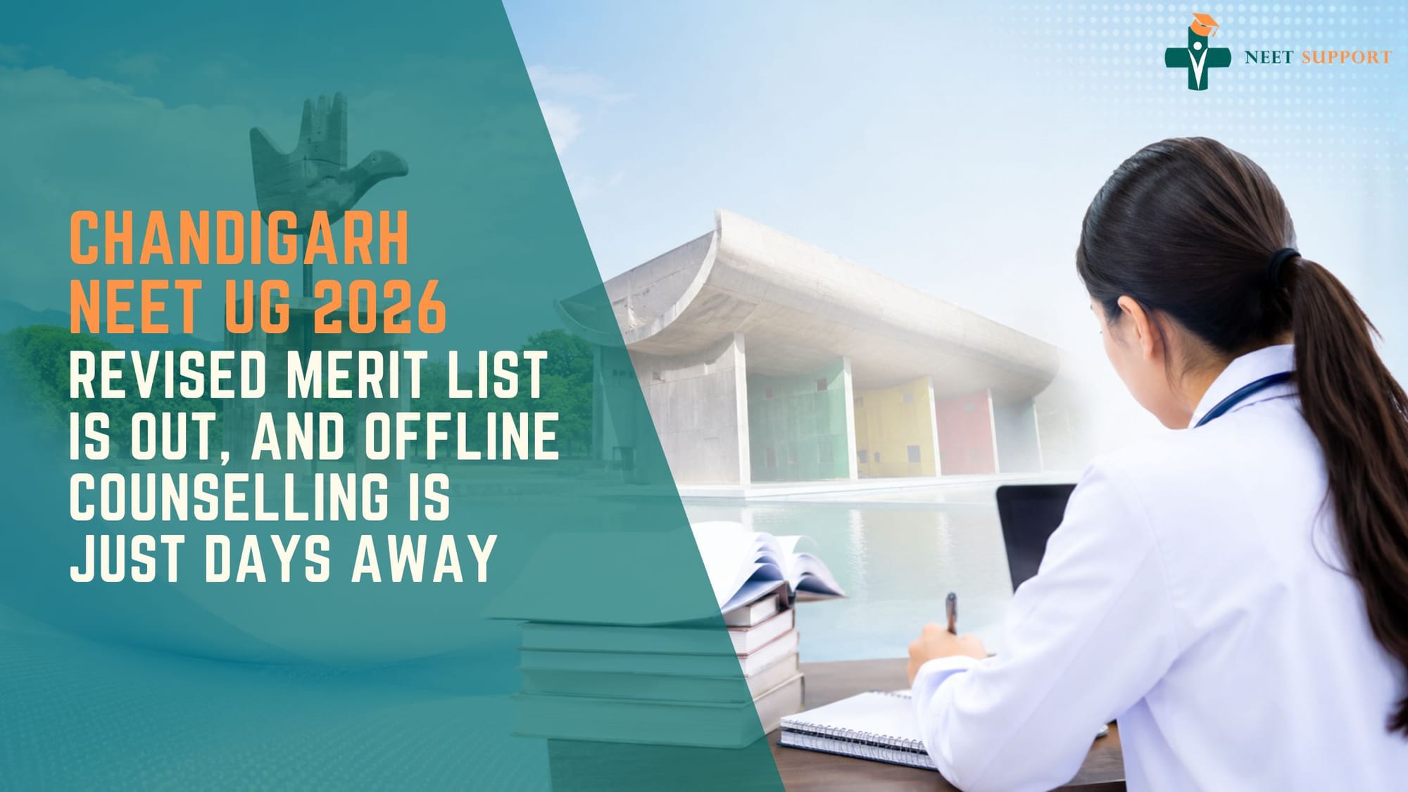 Cover Image for Chandigarh NEET UG 2026: Revised Merit List Is Out, And Offline Counselling Is Just Days Away