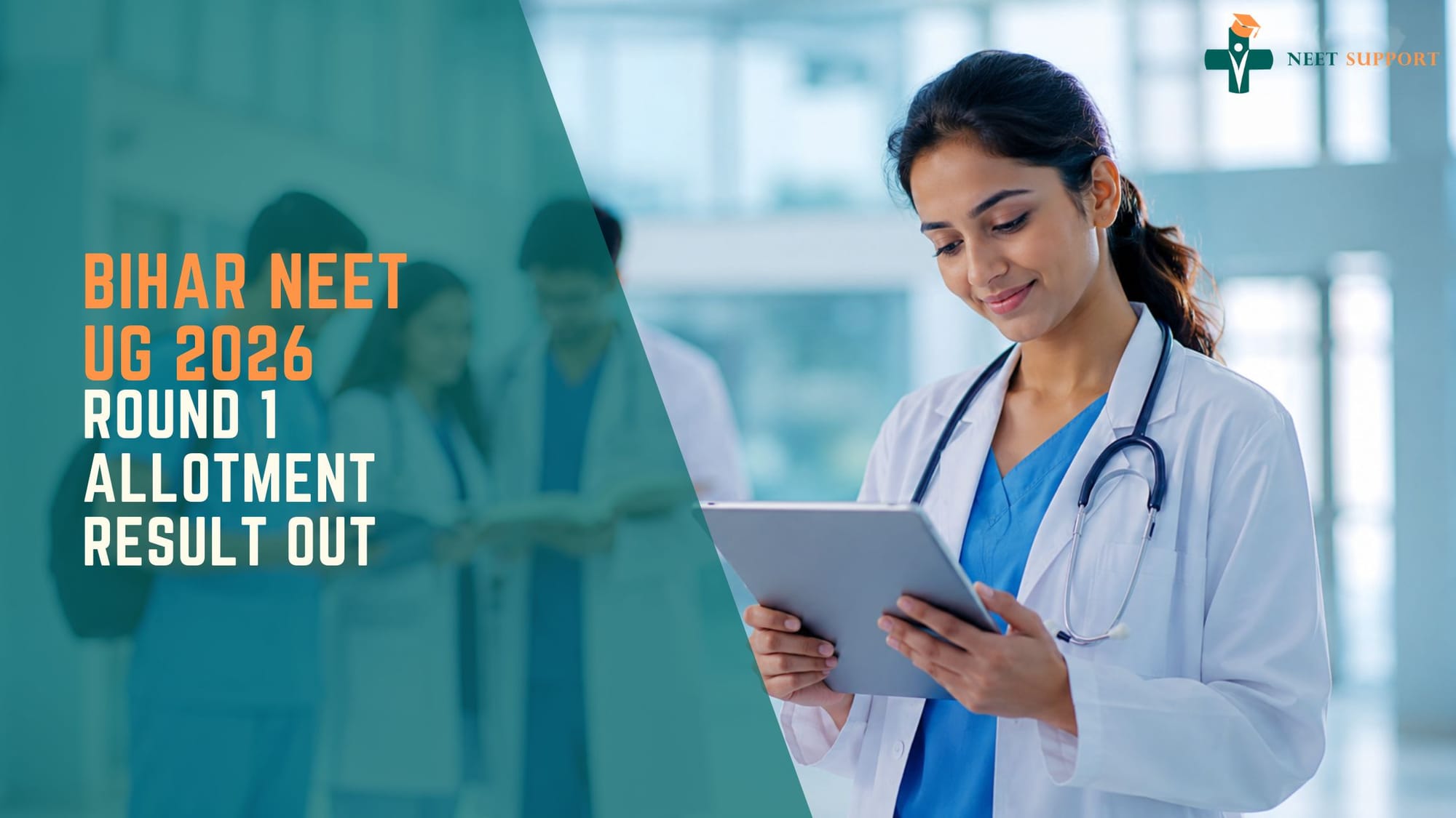 Cover Image for Bihar NEET UG 2026 – Round 1 Allotment Result Out