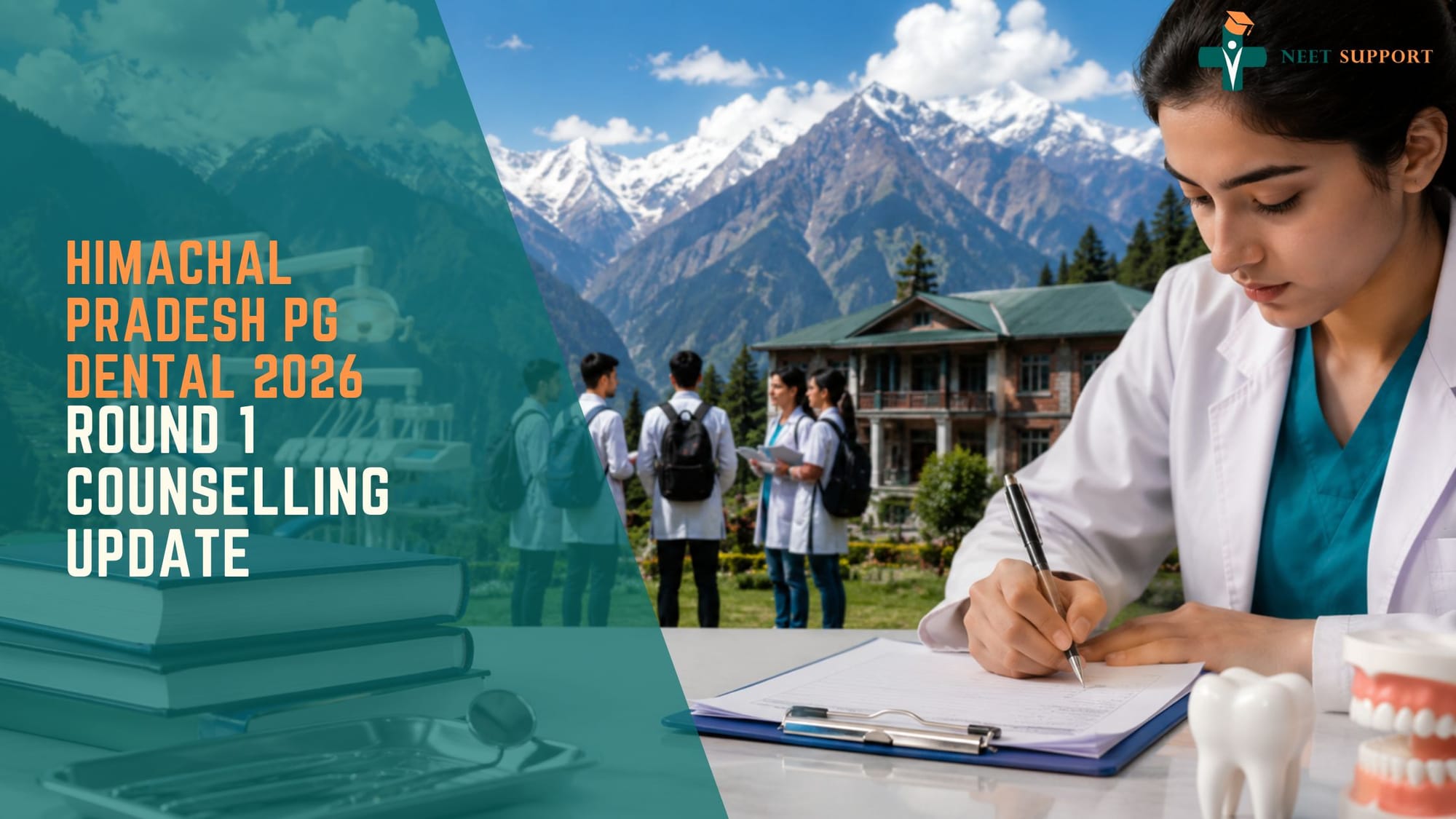 Cover Image for Himachal Pradesh PG Dental 2026 – Round 1 Counselling Update