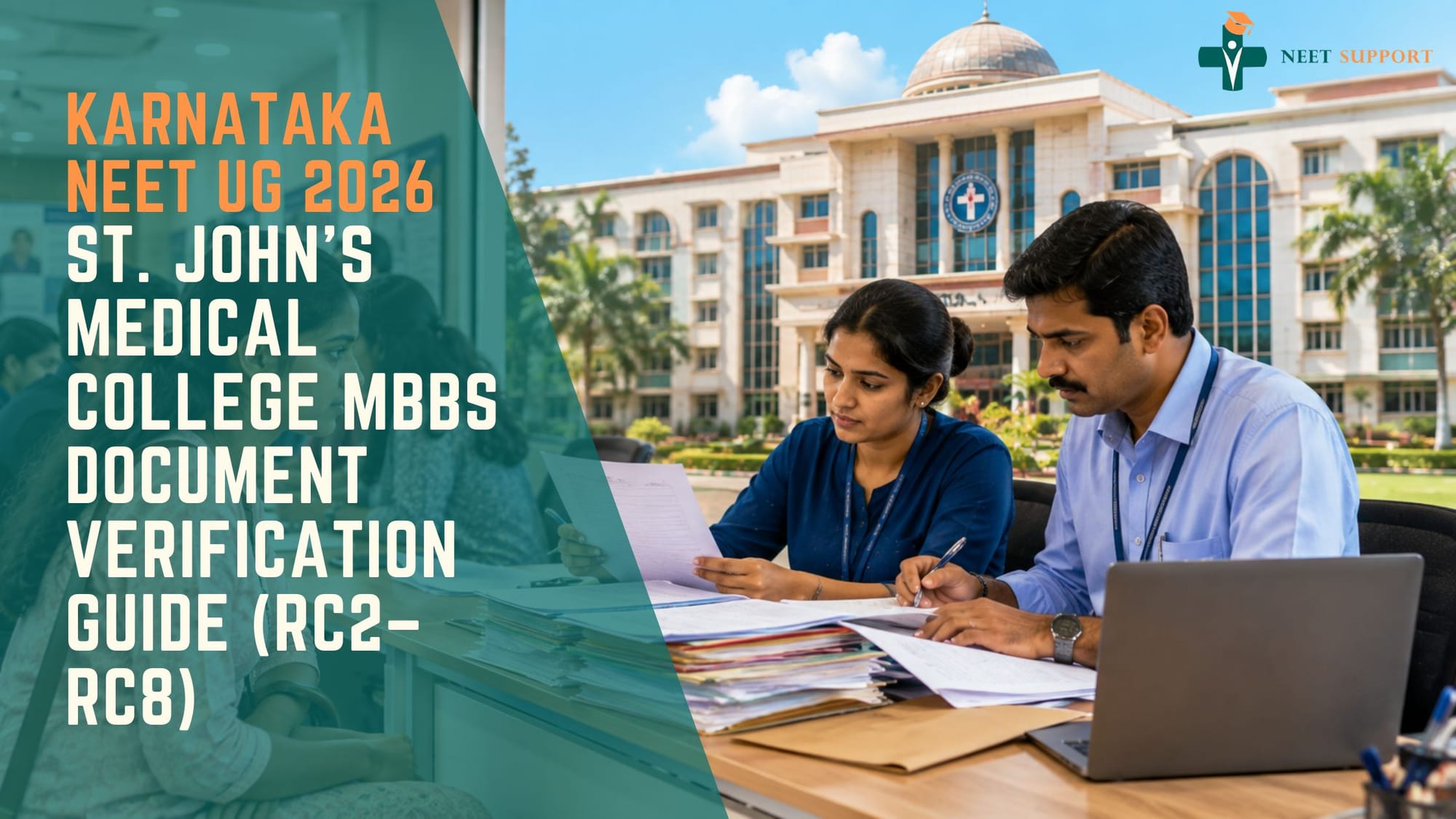 Cover Image for Karnataka NEET UG 2026: St. John’s Medical College MBBS Document Verification Guide (RC2–RC8)