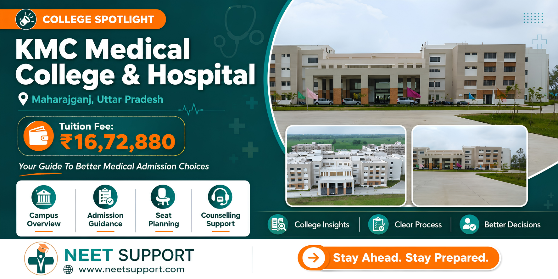 Cover Image for KMC Medical College, Maharajganj: A Brand-New College with a Straightforward Admission Route