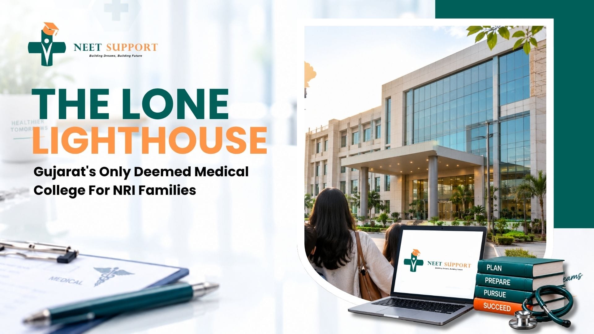 Cover Image for The Lone Lighthouse: Gujarat's Only Deemed Medical College For NRI Families