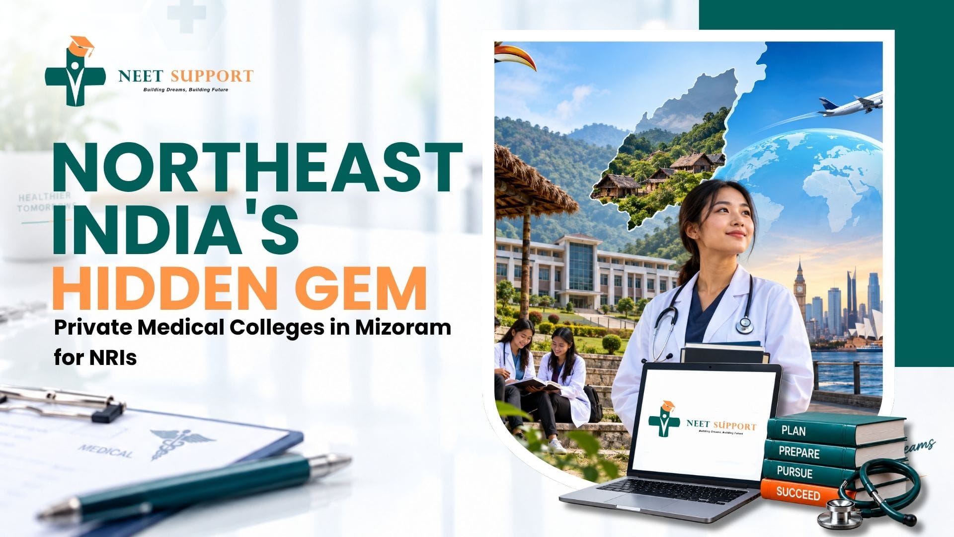 Cover Image for Northeast India's Hidden Gem: Private Medical Colleges in Mizoram for NRIs