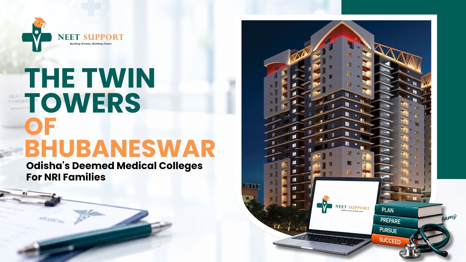 Cover Image for The Twin Towers Of Bhubaneswar: Odisha's Deemed Medical Colleges For NRI Families