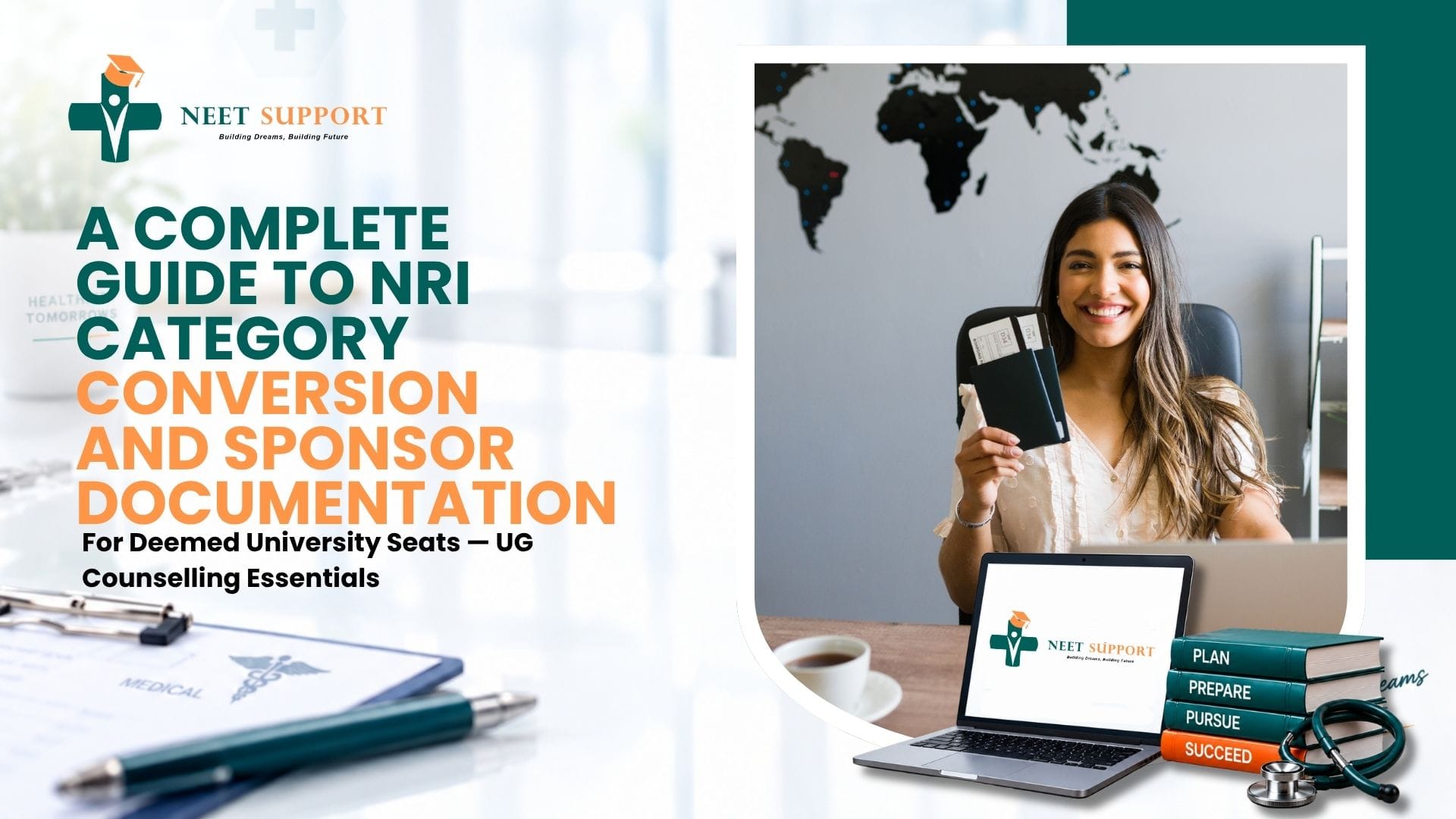Cover Image for A Complete Guide to NRI Category Conversion And Sponsor Documentation For Deemed University Seats — UG Counselling Essentials