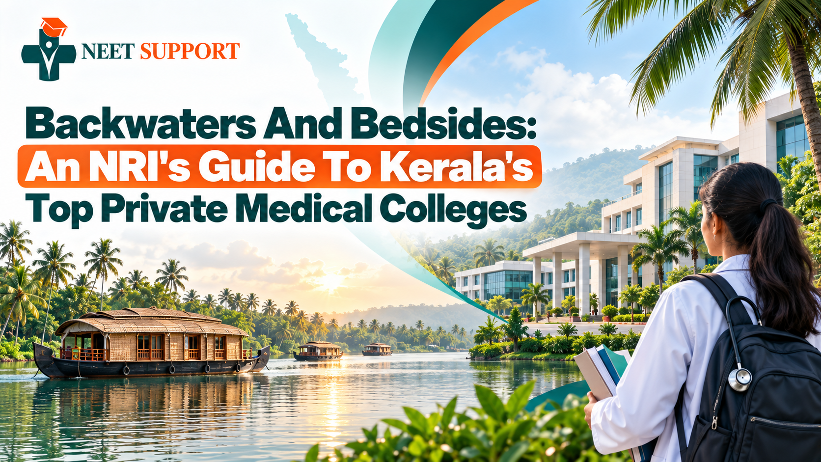 Cover Image for Backwaters and Bedsides: An NRI's Guide to Kerala's Top Private Medical Colleges