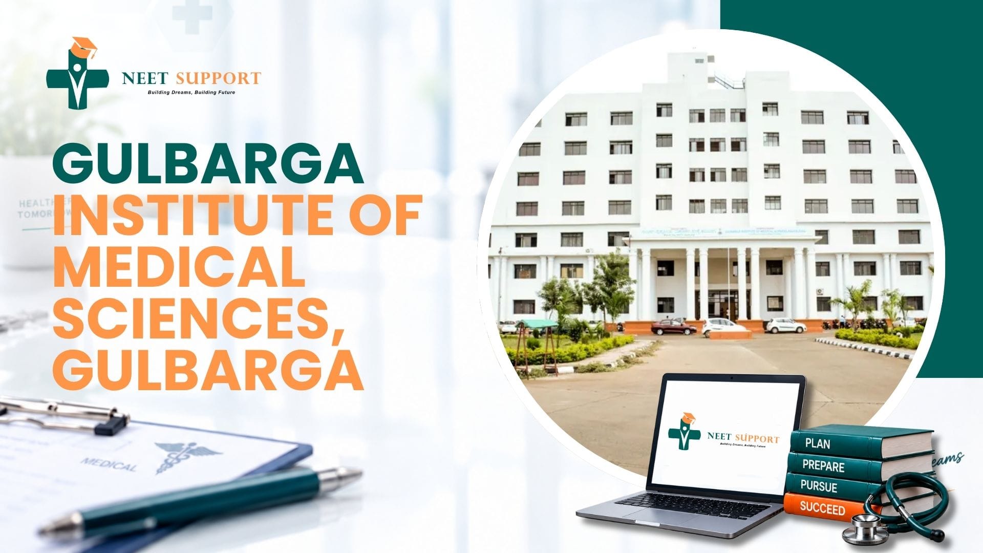 Cover Image for Gulbarga Institute of Medical Sciences, Gulbarga – MBBS Admission, Fees, Cutoff, Courses & Counselling 2026