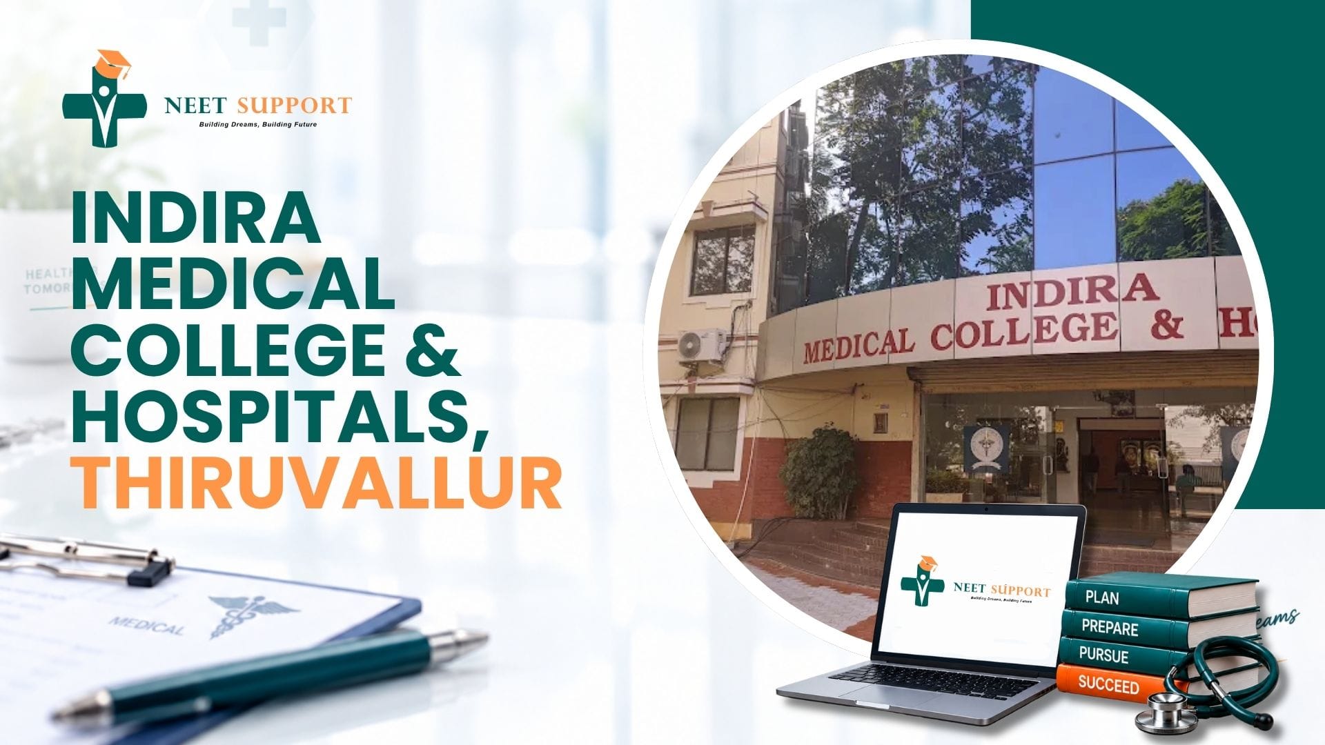 Cover Image for Indira Medical College & Hospitals, Thiruvallur 2026: MBBS Admission, Fees, NEET Cutoff & Complete Guide