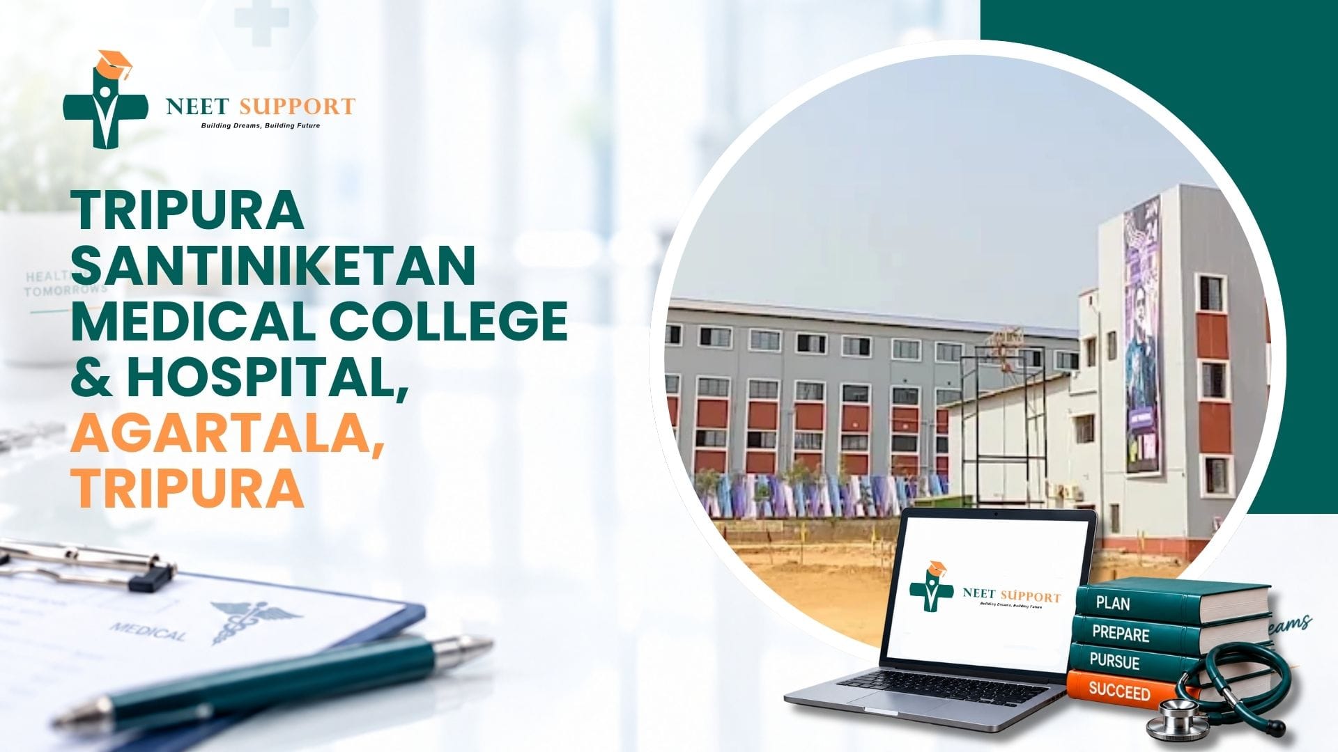Cover Image for Tripura Santiniketan Medical College & Hospital, Agartala: Complete Guide 2026