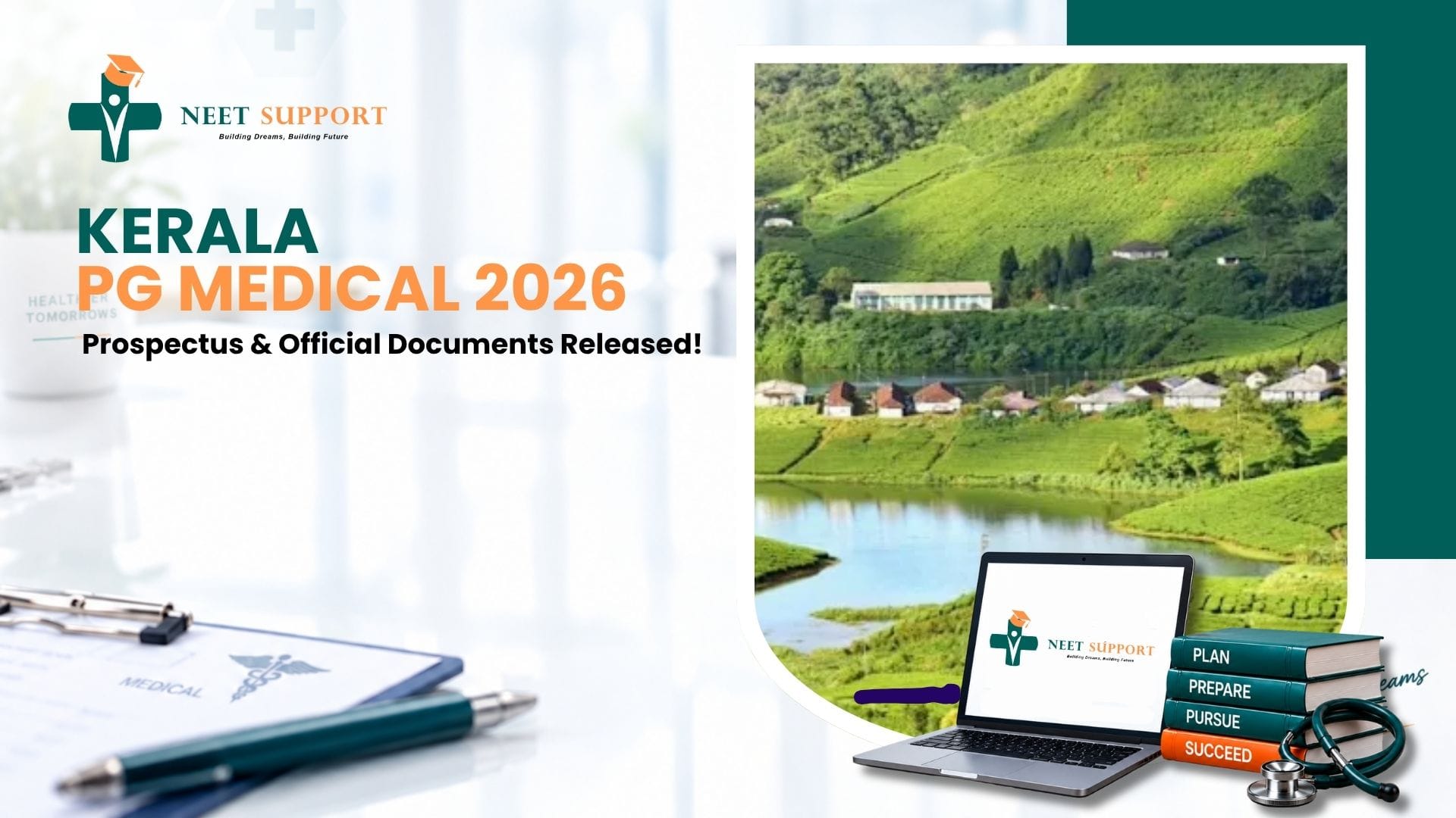 Cover Image for Kerala PG Medical 2026 – Prospectus & Official Documents Released!